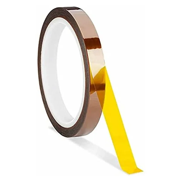 Kapton Bant 10mm X 30 Metre Yüksek Düşük Sıcaklık -73c 260c Termal Isıya Dayanıklı Güçlü Yalıtım Çizilmeye Yırtılmaya Dirençli Çözücülere Dirençli Polyimide Maskeleme Elektronik Tamir Pcb Smt - Görsel 3