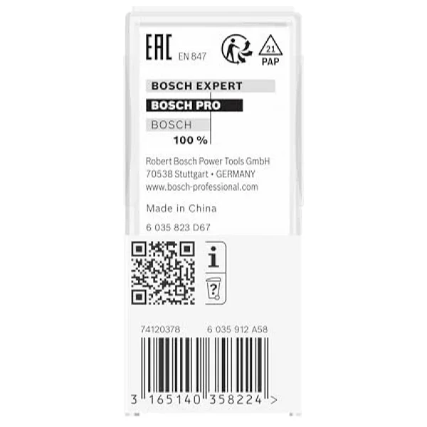 Bosch 2 608 Aksesuarı 628 361 Profil Freze E 8 Mm, R1 4 Mm, D 20,7 Mm, L9 Mm, G 53 Mm - Görsel 6