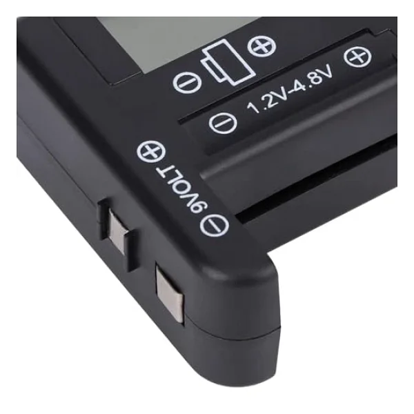 Sanec BT-168 Ekranlı Pil Voltaj Kapasite Test Cihazı 1.2v-4.8v Ve 9v - Görsel 8