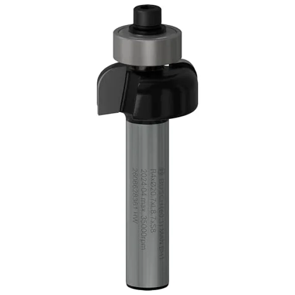 Bosch 2 608 Aksesuarı 628 361 Profil Freze E 8 Mm, R1 4 Mm, D 20,7 Mm, L9 Mm, G 53 Mm - Görsel 3