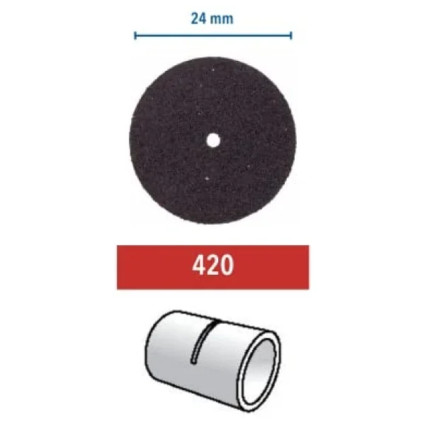 Dremel 420 Zorlu İşler İçin Kesme Diski, 20'li - Görsel 2