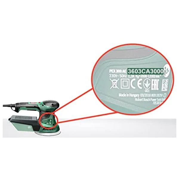 Bosch 1x Zımpara Pedi (Çap 125 Mm, Orta Sert, Velcro Sistemli, Orbital Zımpara İçin Aksesuarlar) - Görsel 7
