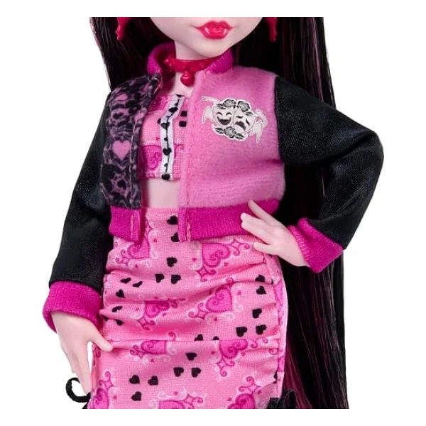 Monster High Fearbook Draculaura Bebeği Hxw30 - Görsel 8