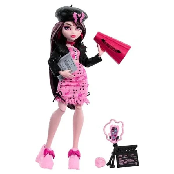 Monster High Fearbook Draculaura Bebeği Hxw30 - Görsel 5