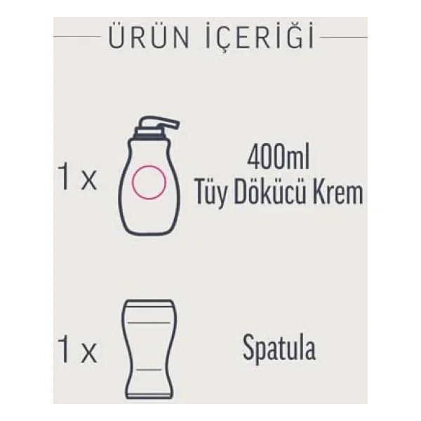 Veet Professional Bacak Ve Vücut Tüy Dökücü Krem 400 Ml - Görsel 3