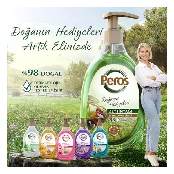 Peros Aqua & Deniz Esintisi Sıvı Sabun 3 Kg - Görsel 4
