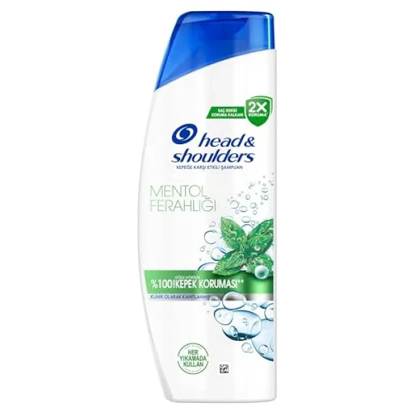 Head & Shoulders Mentol Ferahlığı 330 Ml Kepek Şampuanı - Görsel 4