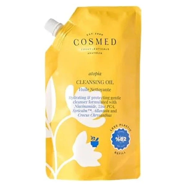 Cosmed Atopia Refill 400 Ml Yüz Ve Vücut Temizleme Yağı - Görsel 5
