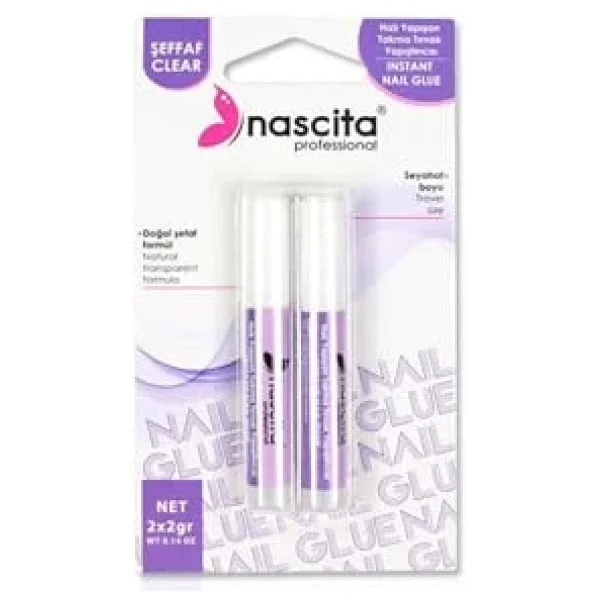 Nascita Şeffaf Takma Tırnak Yapıştırıcısı - Görsel 3