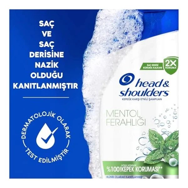 Head & Shoulders Mentol Ferahlığı 330 Ml Kepek Şampuanı - Görsel 9