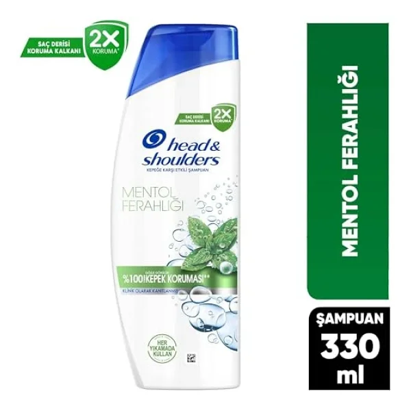 Head & Shoulders Mentol Ferahlığı 330 Ml Kepek Şampuanı - Görsel 5