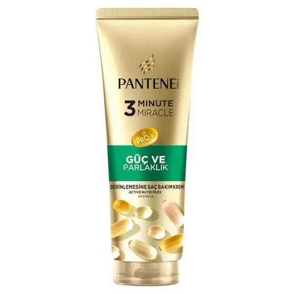 Pantene Active Nutri-Plex 3 Dakikada Mucize Güç Ve Parlaklık 220 Ml Saç Kremi - Görsel 3