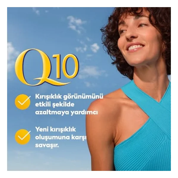 Nıvea Q10 Power Kırışıklık Karşıtı Gündüz Yüz Kremi Spf30 50 Ml,Yaşlanma Karşıtı,Sıkılaştırıcı,Nemlendirici,Kreatin,Hyaluronik Asit - Görsel 6