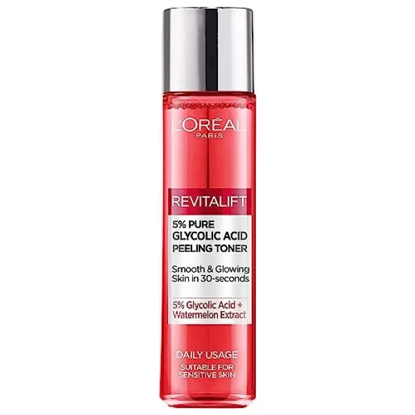 L'oreal Paris Revitalift%5 Saf Glikolik Asit Peeling Etkili Tonik 2'li Set (2 X180 Ml) - Görsel 6