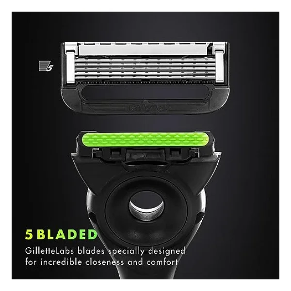 Gillette Labs Standlı 3 Başlıklı Tıraş Bıçağı - Görsel 5