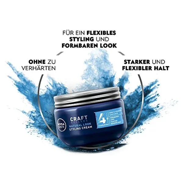 Nivea Men Doğal Görünüm Saç Şekillendirici Krem 150 Ml - Görsel 4