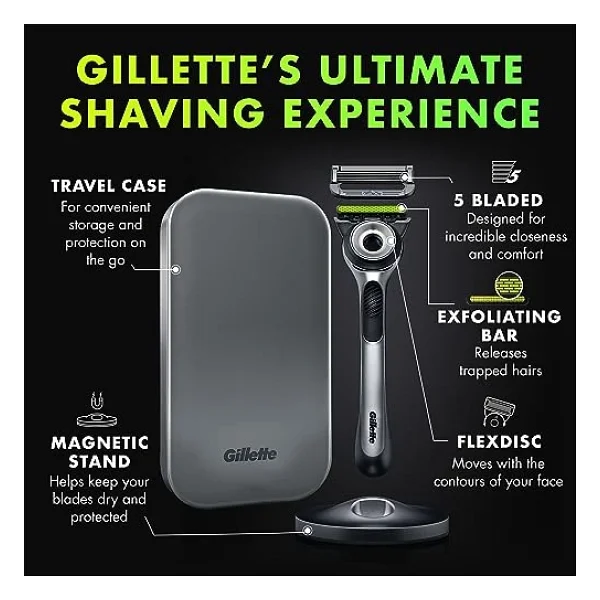 Gillette Labs Standlı 3 Başlıklı Tıraş Bıçağı - Görsel 2