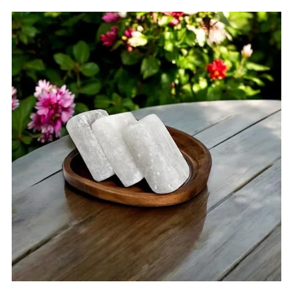 Hanzade Bitkisel Çankırı Tuz Sabunu 300-350 Gr X 2 Adet Zengin Mineralli Doğal Saf Çankırı Kaya Tuzu Sabunu - Görsel 6