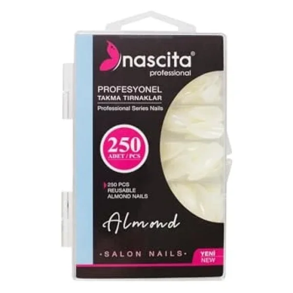 Nascita 250'li Kutulu Almond Takma Tırnak - 172 - Görsel 5