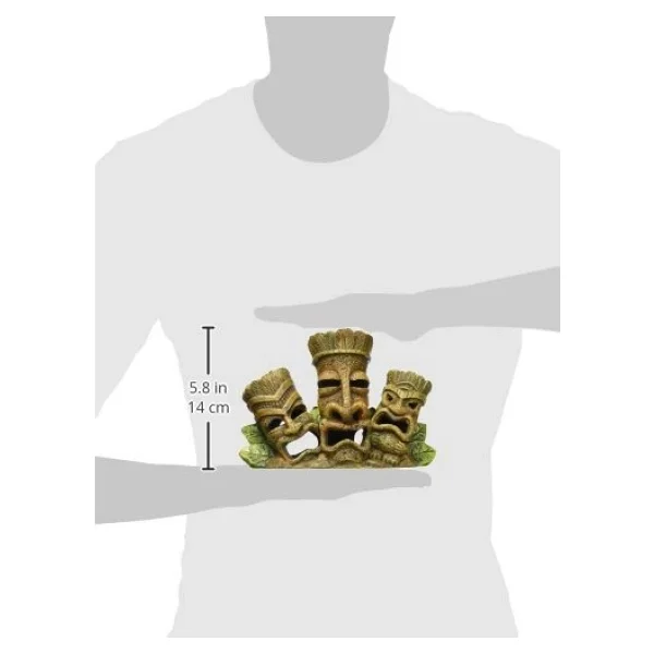 Pen Plax Rrt4 Akvaryum Dekorasyonu Tiki Tribe - Görsel 2