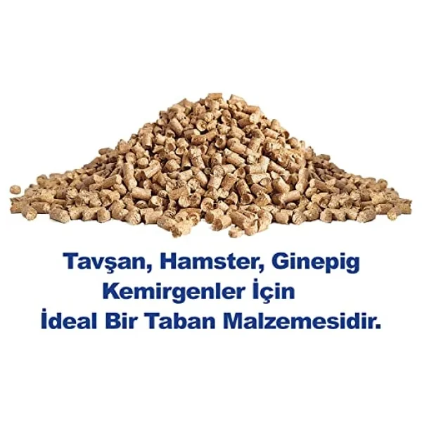 Bonny Nice Doğal Çam Pelet 10 Lt Tavşan Kafes Altlığı - Görsel 4