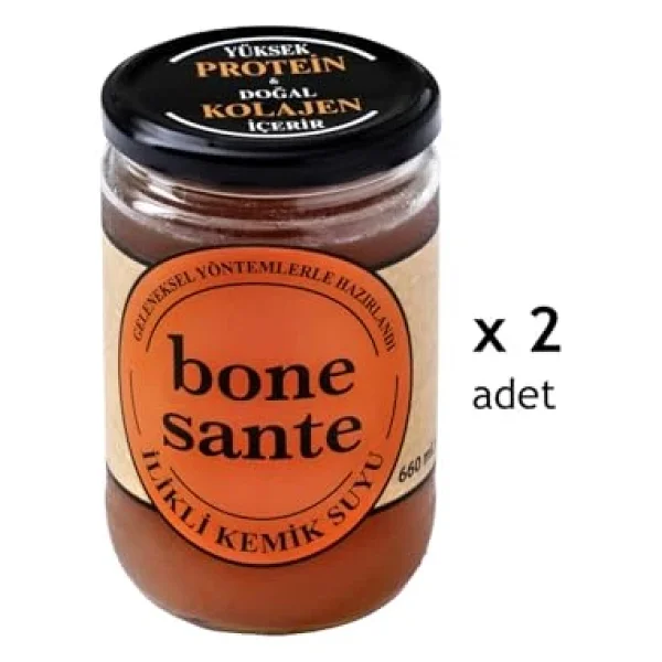 Bone Sante 660 Ml 2'li İlikli Kemik Suyu - Görsel 3