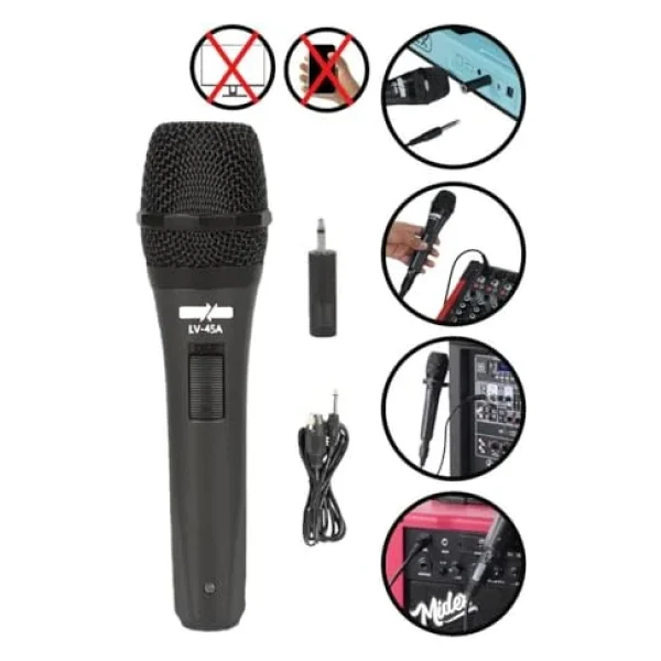 Lastvoice Lv-45a Dinamik El Mikrofonu - Görsel 4