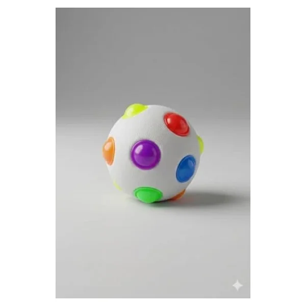 Aee Disco Fever Darbeye Duyarlı Işıklı Kedi Topu 6 Cm Zıplayan Hareketli Kedi Oyuncağı - Görsel 2