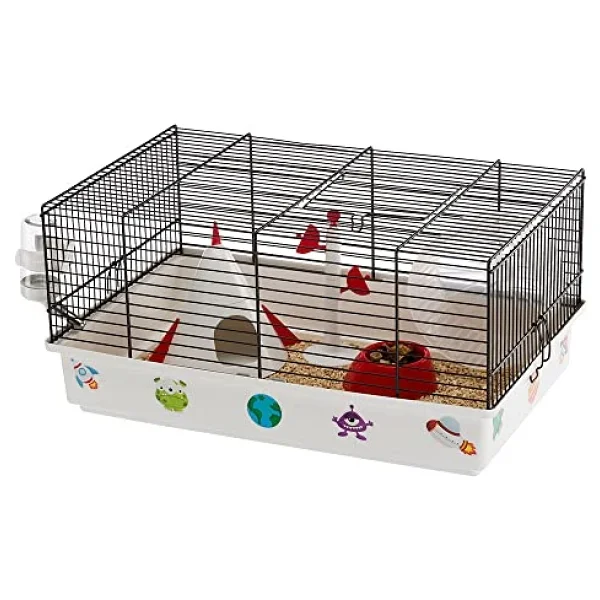 Ferplast Criceti 9 Hamster Kafesi Uzay Temalı, Space - Görsel 9