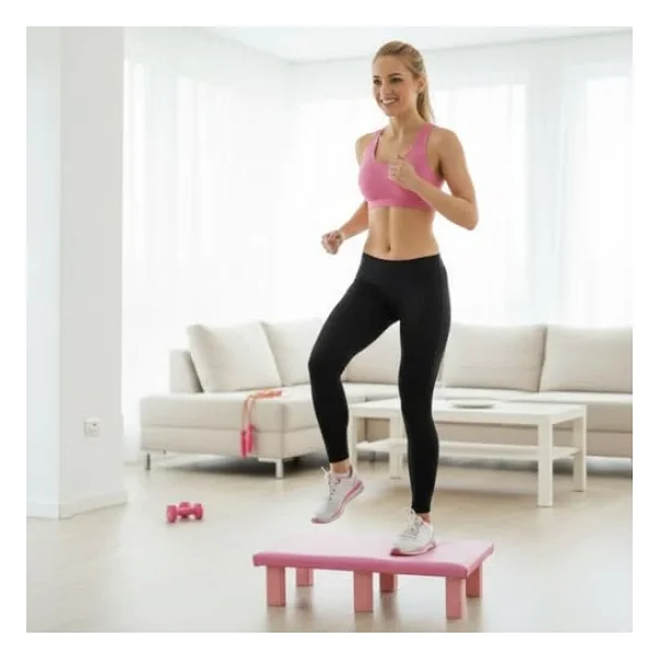 Spor Evinizde Step Tahtası Pilates Tahtası (12 Cm Yükseklik) - Görsel 7