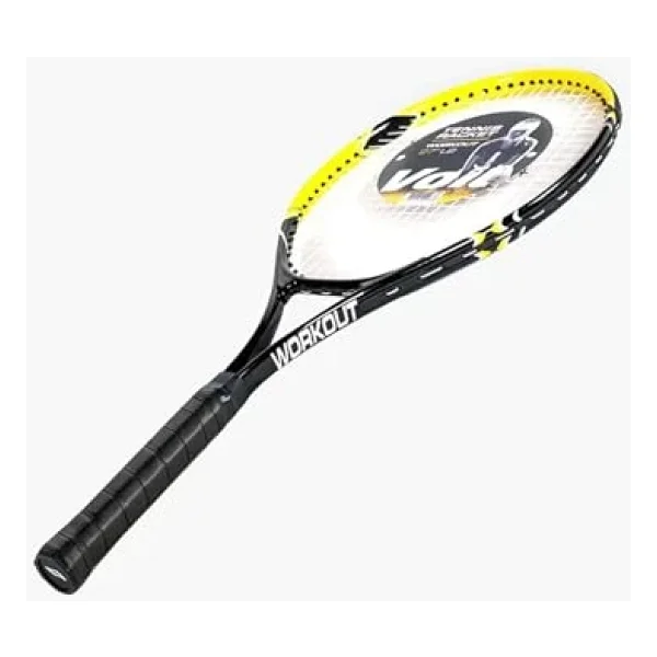 Voit Workout Tenis Raketi 27 Inch L2 Fosfor Sarı Unisex Tenis Raketi - Tek Ebat - Görsel 5