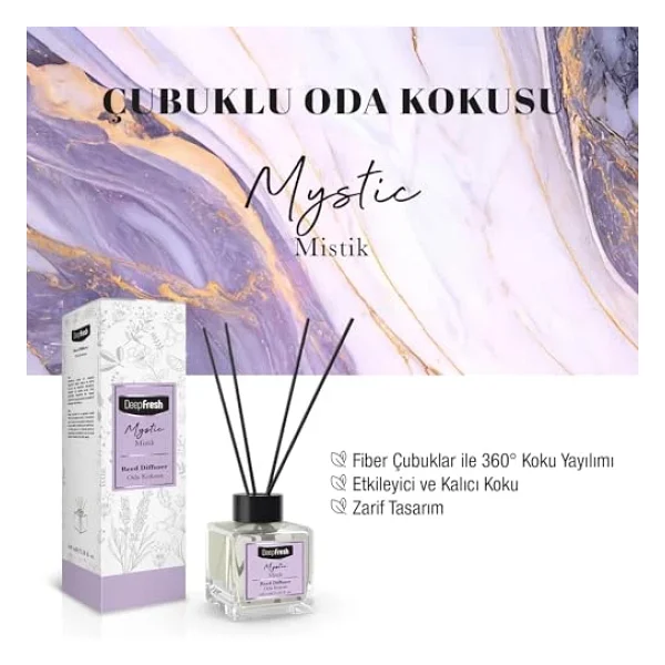 Deep Fresh Cubuklu Oda Kokusu Mistik 100 Ml - Görsel 5