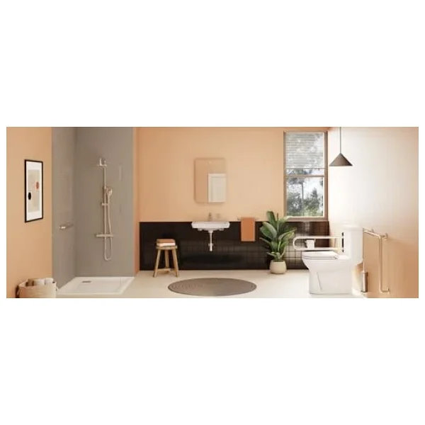 Vitra A44002 Arkitekta Hareketli Krom Banyo Aynası - Görsel 3
