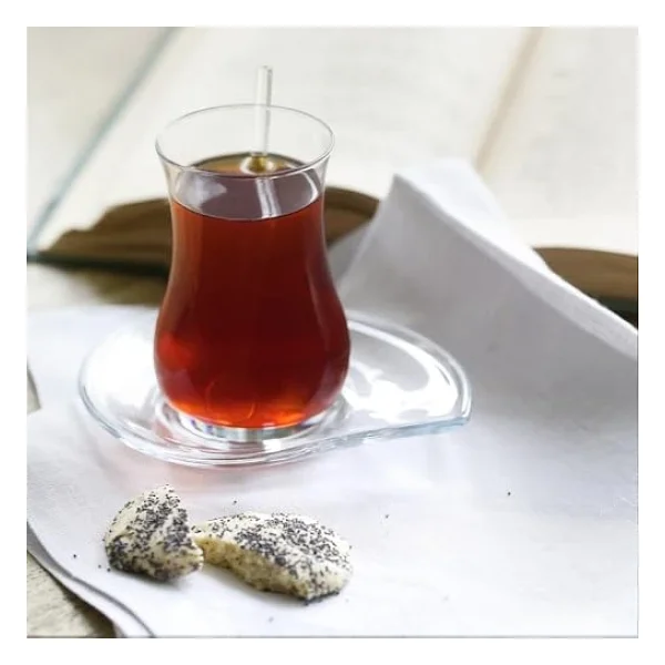 Lav Eva 12 Parça 6 Kişilik Çay Seti - Görsel 4