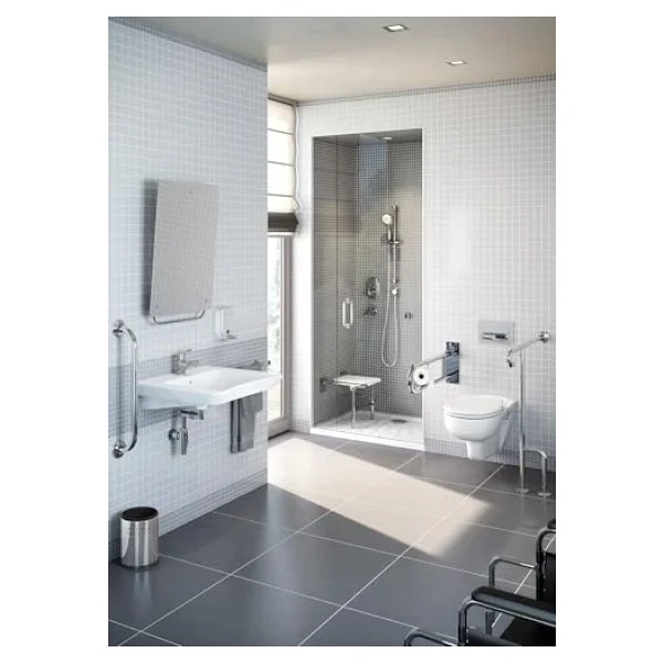 Vitra A44002 Arkitekta Hareketli Krom Banyo Aynası - Görsel 4