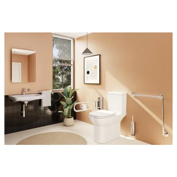 Vitra A44002 Arkitekta Hareketli Krom Banyo Aynası - Görsel 5