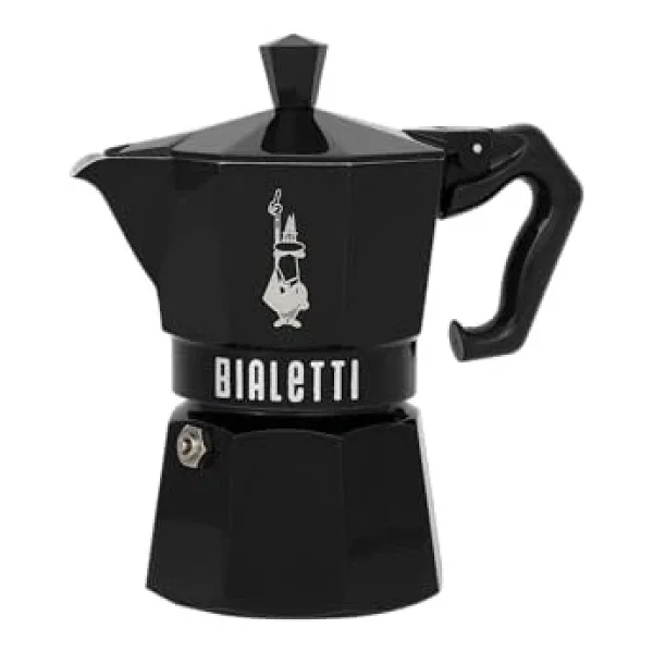 Bialetti Express Exclusive Siyah 3 Cup Moka Pot - Görsel 2