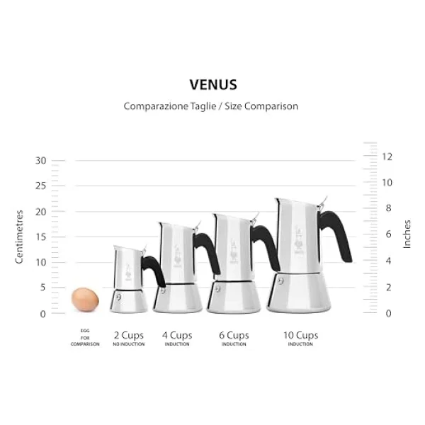 Bialetti New Venüs 2 Cup Moka Pot Bakır - Görsel 5