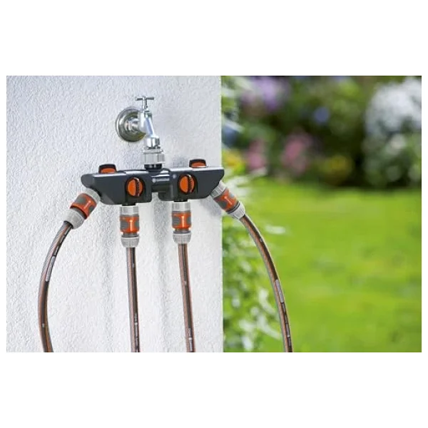 Gardena 08194-20 Dörtlü Musluk Bağlantısı - Görsel 3
