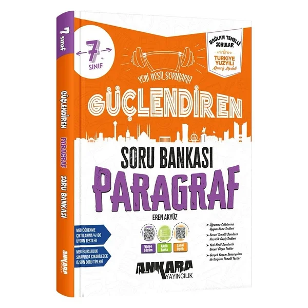 Ankara Yayıncılık 7. Sınıf Paragraf Güçlendiren Soru Bankası - Görsel 4