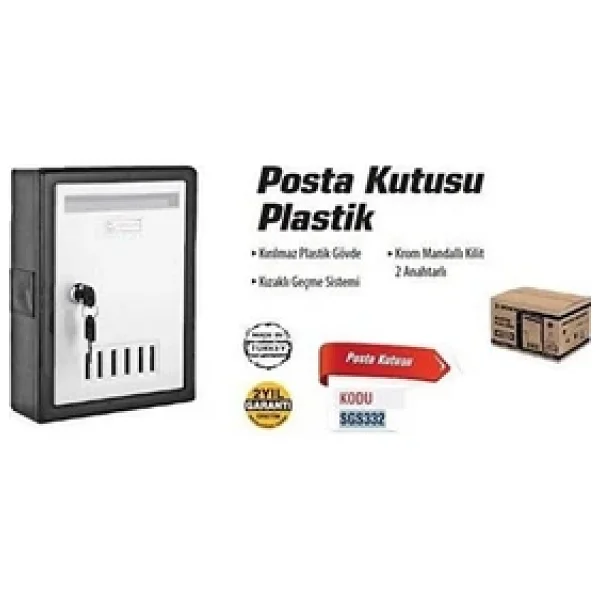 Sgs 332 Anahtarlı Posta Kutusu - Görsel 4