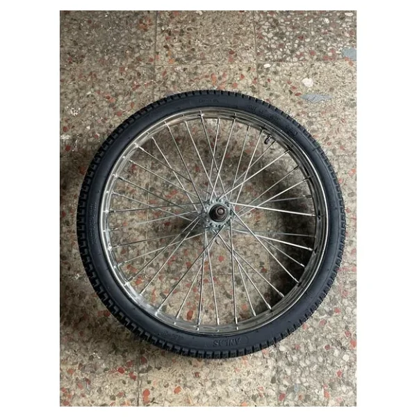 Seyyar Tezgah / Araba Tekerlegi 65 Cm - Telli Jant (Jant Boyu:50 Cm) - Görsel 4