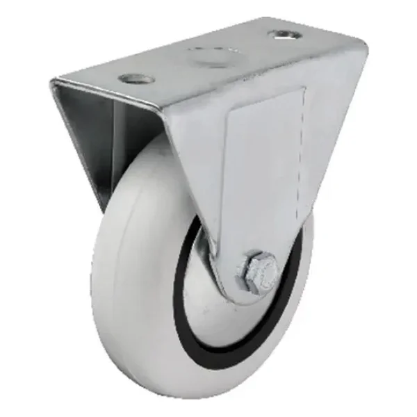 Hts 355 - 75x25 Mm Pvc Makaralı Sabit Teker 4 Adet - Görsel 4