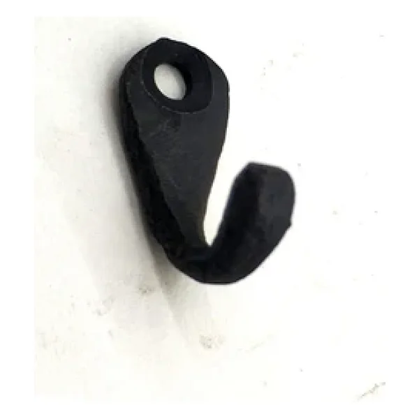 Antika Tarz Dekoratif Pirinç Tekli Mini Askı - 27x11 Mm, Oksit - Görsel 3