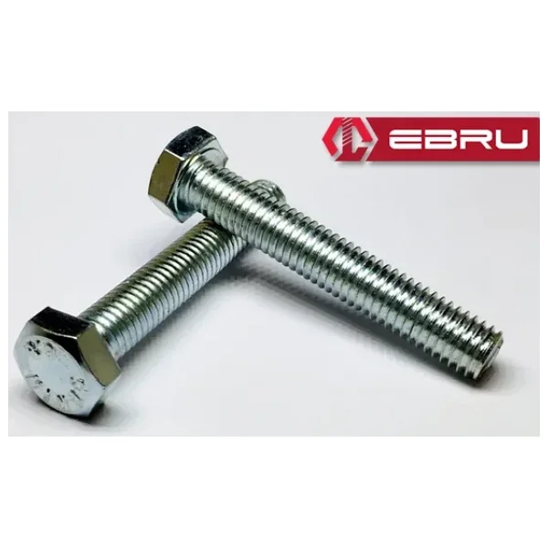 Altıgen, Altıköşe Akb Civata M6x100 - 100 Adet - Görsel 3