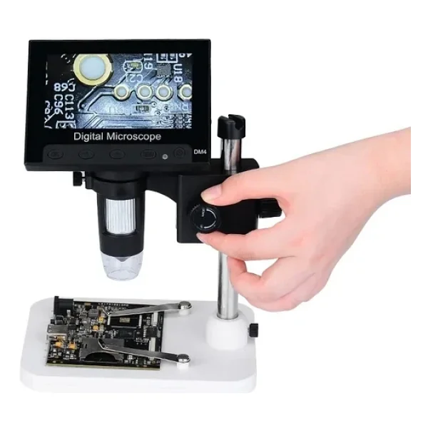 1000x 2.0mp USB Dijital Elektronik Mikroskop 8 Lcd Ekran Vga Büyüteç Dm4s - Görsel 5