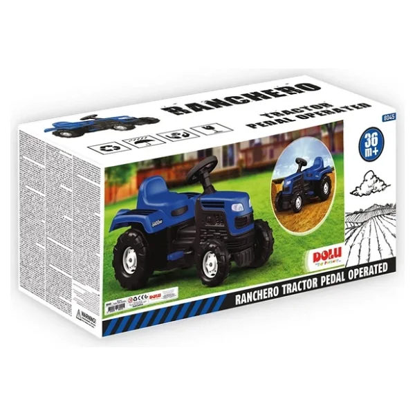 Dolu 8045 Ranchero Mavi Pedallı Traktör - Görsel 10