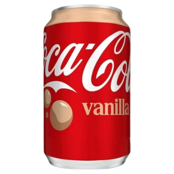 Coca Cola Vanilla 330 Ml - Görsel 3