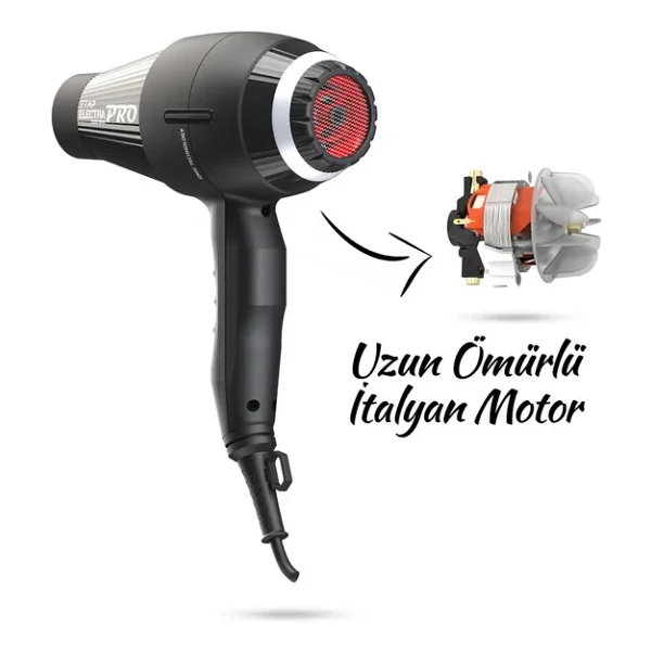 Etap Electra Pro Ionic Profesyonel 2500 W Saç Kurutma Makinesi - Görsel 3