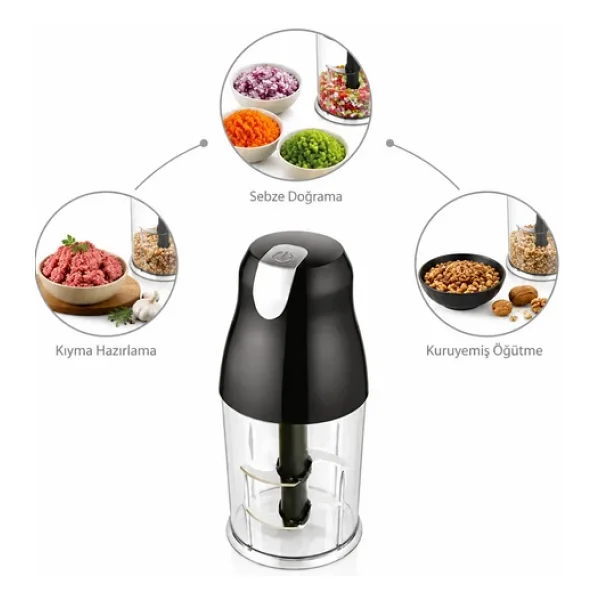 Sinbo Shb-3106 400 W 4 Bıçaklı Doğrayıcı - Görsel 7